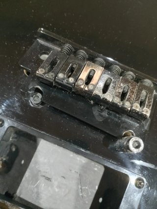 Cuerpo y mástil guitarra Jackson JS12