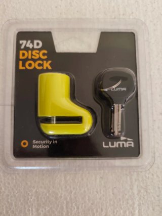 Candado Disco Moto LUMA 74D
