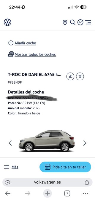 Volkswagen T-Roc 2025 6745 km