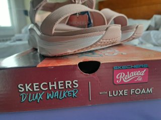 Sandalias Skechers Plataforma Rosa Talla 37