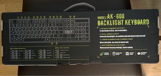 Teclado iMICE AK-600 Retroiluminado Español-Ruso
