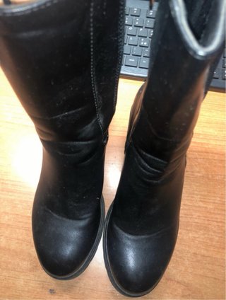 Stivaletti neri donna tacco chunky
