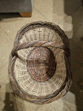 REBAJA Cesta de mimbre para setas