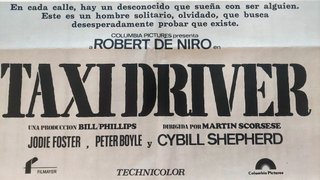 Cartel de Cine original Taxi Driver (1976)