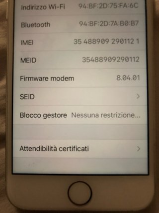 iPhone 8 Bianco