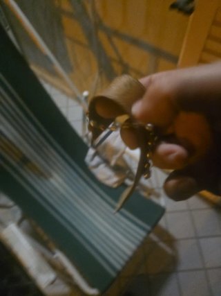 Bracciale donna cuoio e oro