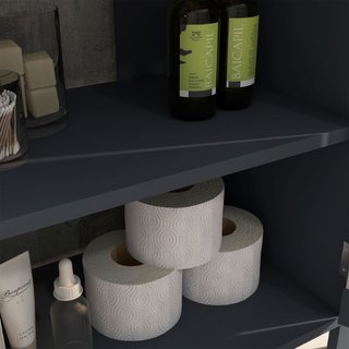 Mobile Sottolavabo in Truciolato e MDF a 2 Ante co