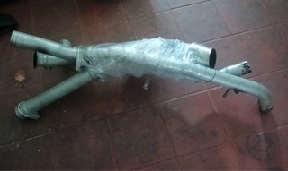 Linea de escape recta + downpipe bmw serie 1