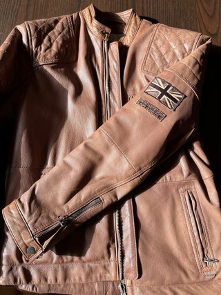 Chaqueta de piel / cazadora cuero Pepe Jeans