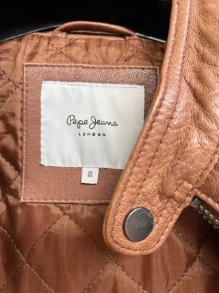 Chaqueta de piel / cazadora cuero Pepe Jeans