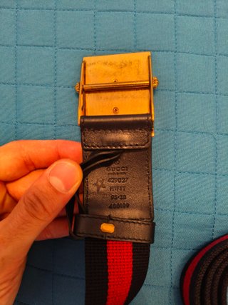 Cintura Gucci Multicolor Oro 110 cm