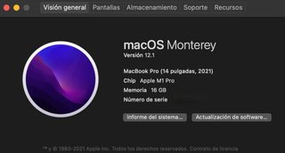 MacBook Pro M1 2021