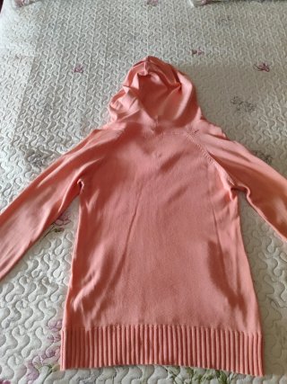 Sudadera Bershka rosa talla M