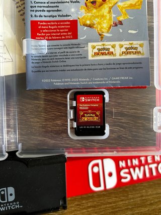 Nintendo Switch Pokémon Escarlata RPG
