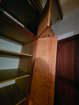 Armario empotrado de madera