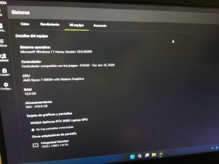 HP Victus Ryzen 7 5800H RTX 3050