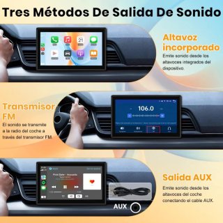 Pantalla Junsun 7 CarPlay/Android