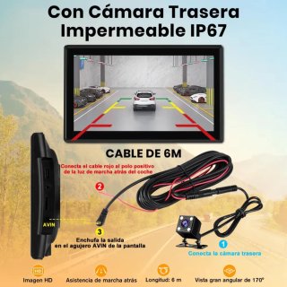Pantalla Junsun 7 CarPlay/Android