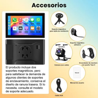 Pantalla Junsun 7 CarPlay/Android