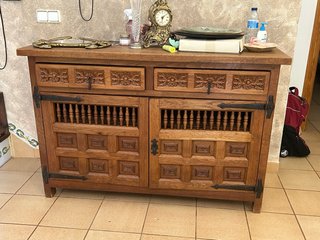Mueble antiguo madera maciza