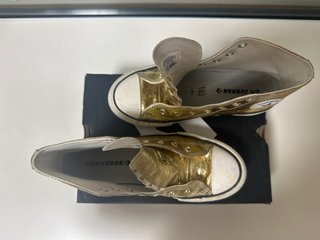Botas Converse Doradas Mujer