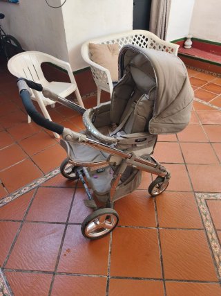 Carro Bebecar IP-OP Capazo y Silla Paseo