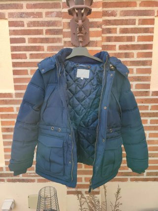 Abrigo Coconut azul marino 11-12 años