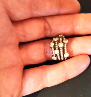 Anello Artigianale con pietre