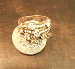 Anello Artigianale con pietre