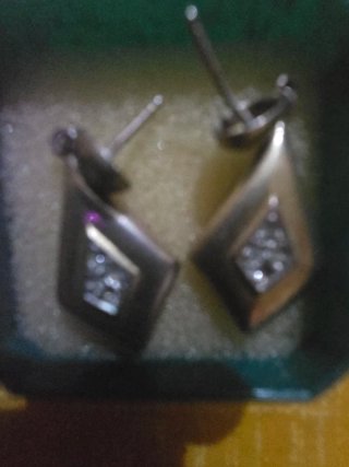 Coppia orecchini donna argento