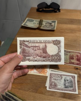 Lote 10 Billetes 100 Pesetas Banco de España 1970