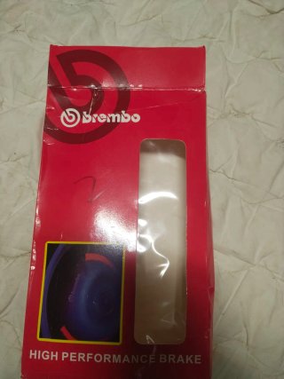 Cubre pinzas de freno Brembo rojas