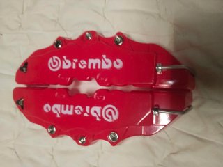 Cubre pinzas de freno Brembo rojas