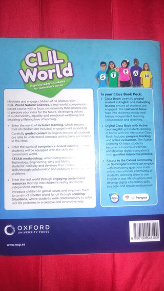 Libro Natural Science 3° Primaria. Muy buen estado