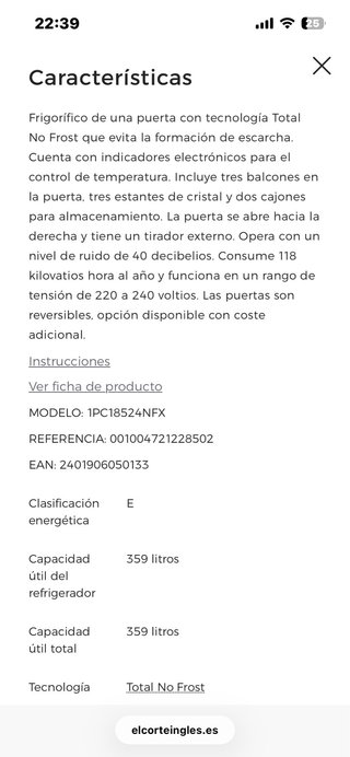 Nevera Saivod 1 Puerta Nueva