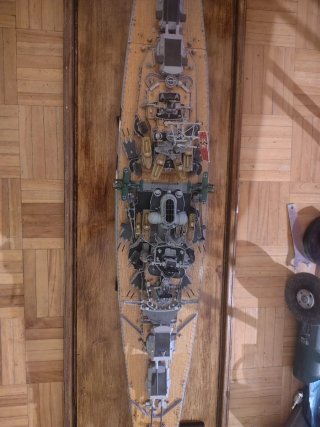 Maqueta acorazado Bismarck