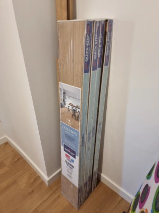 Suelo parquet laminado Quick Step Impressive
