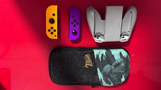 Nintendo Switch + 8 juegos y accesorios
