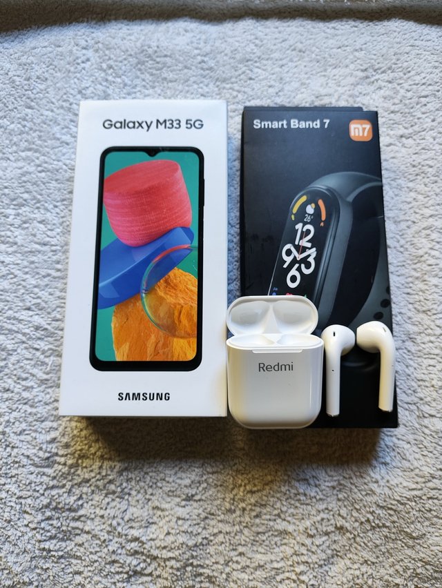★LIQUIDACION+REGALO★ Samsung Galaxy M33 5G 6/128GB