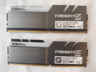16gb RAM ddr4 gskill trident Z 3200mhz cl16