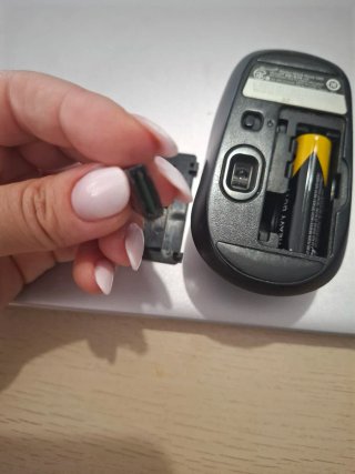 Mouse Wireless Microsoft 1000 con USB