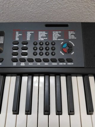 Organo Rock Jam RJ400 con soporte