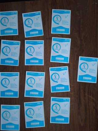 Lote Cromos para David