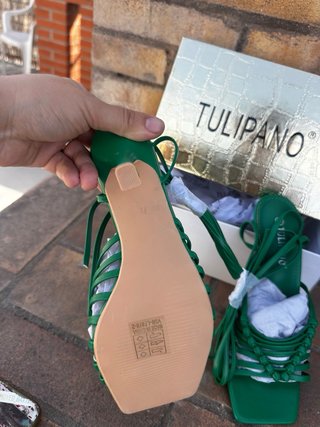 Sandalias Tulipano Talla Verdes