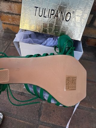 Sandalias Tulipano Talla Verdes