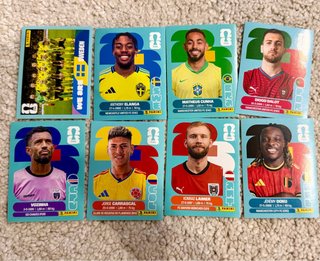 Lote cromos Mundial 2026 Panini