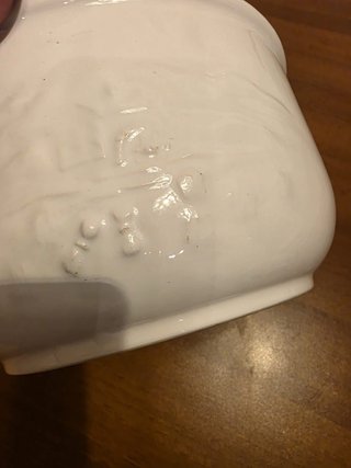 Porta biscotti Mulino Bianco in ceramica