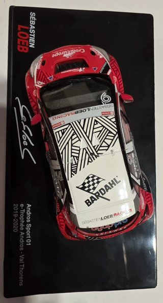 Coche Miniatura Andros Sport 01 Loeb 1/43