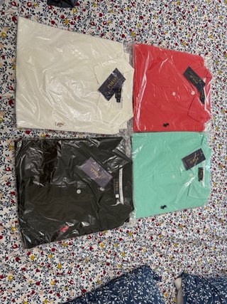 Camisas Polo Talla M/L