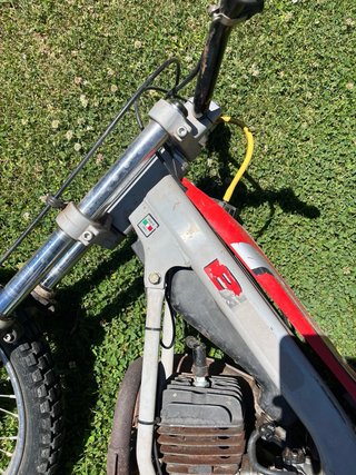 Beta 50 cc Trial Roja/Plata